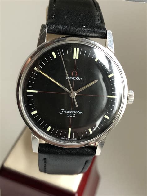 Vintage Omega Seamaster 600 “Technical Dial” Crosshair 1965